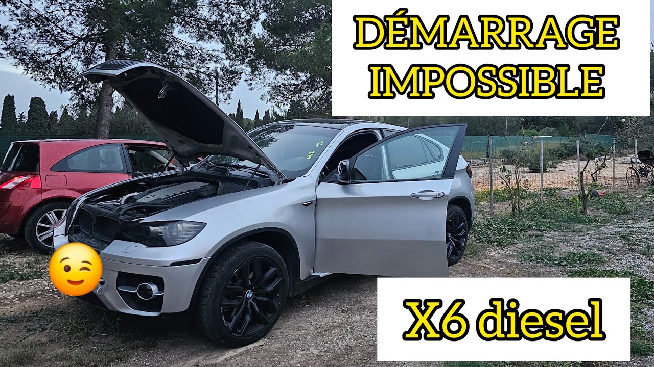 BMW X6 REFUSE DE D&Eacute;MARRER
