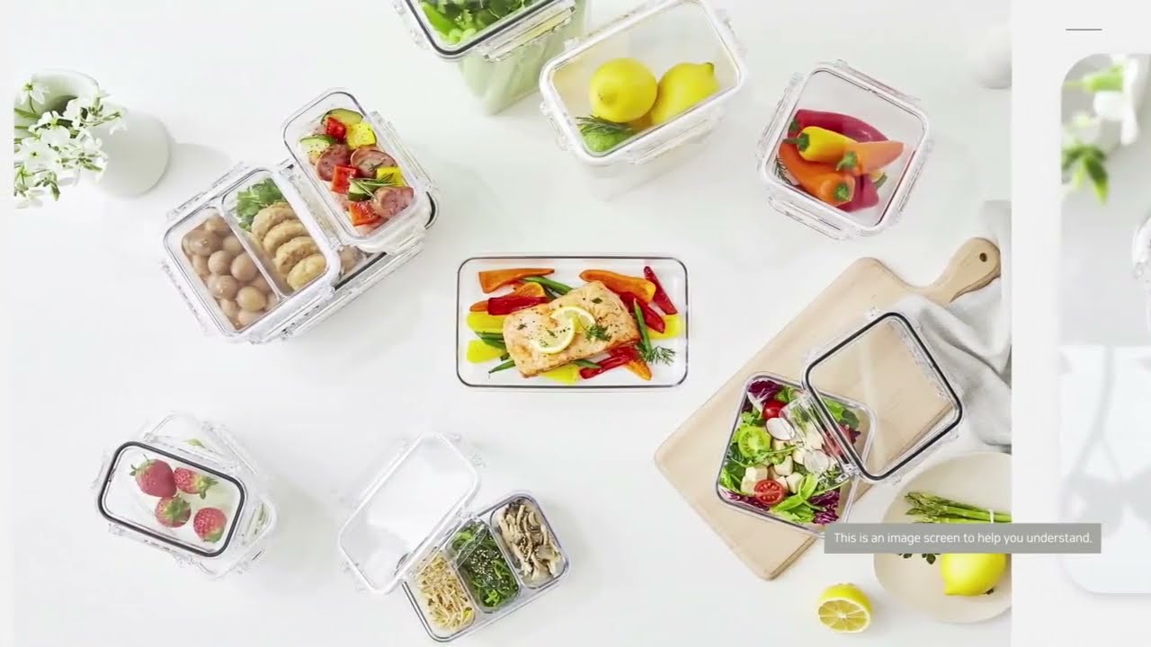 GOTMAN - Neo Crystal Lock food container