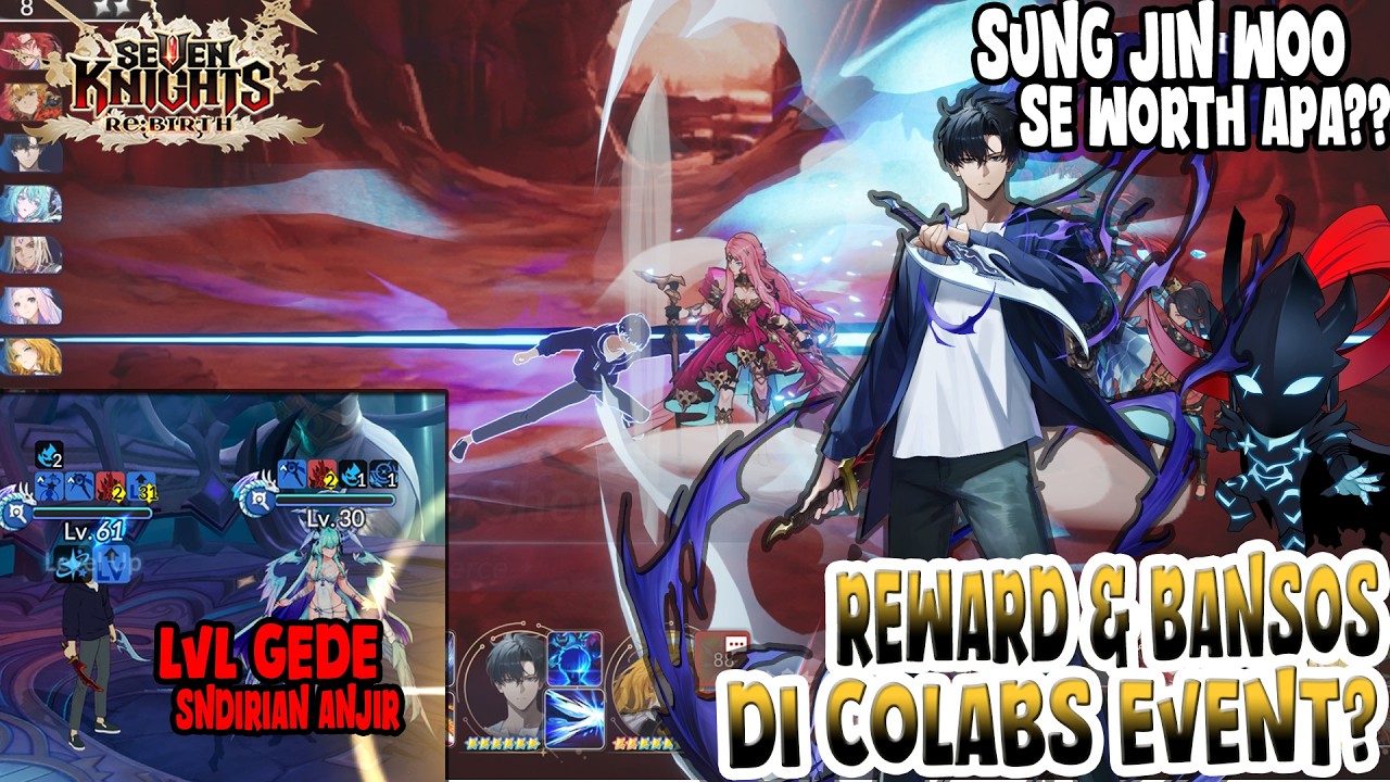 Char Curang lvl nya bisa 70 sndiri anjir, Update Evant & Bansos | Seven Knights Re:BIRTH