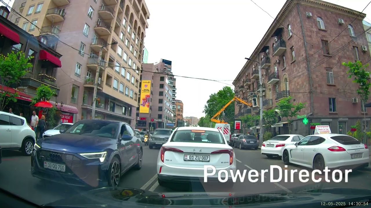 Centre Yerevan 🇦🇲 ավտո տուր Երևանի փողոցներով 🇦🇲 #yerevan #driving #armenia #армения #automobile
