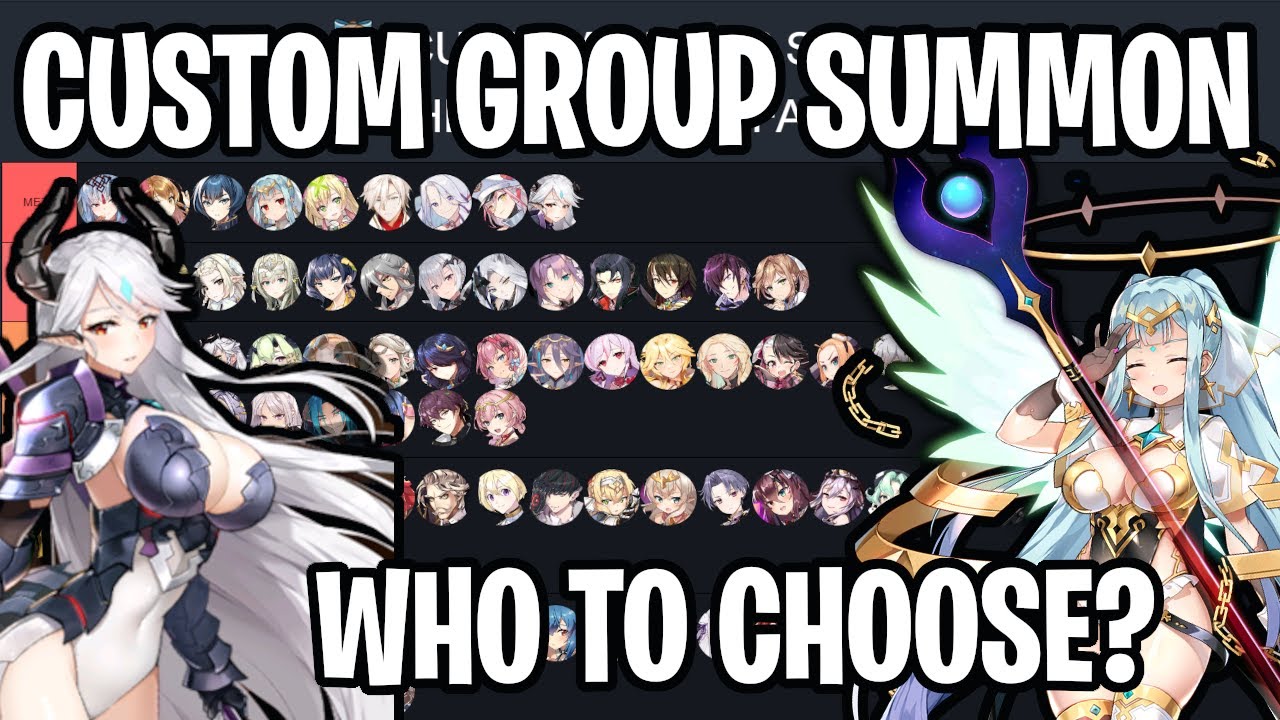 CUSTOM GROUP BANNER TIER LIST - WHO TO PULL? [Epic Seven]