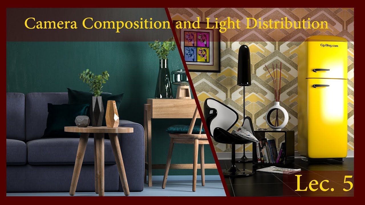 Vray Course Lec 05 Camera Composition and Light Distribution