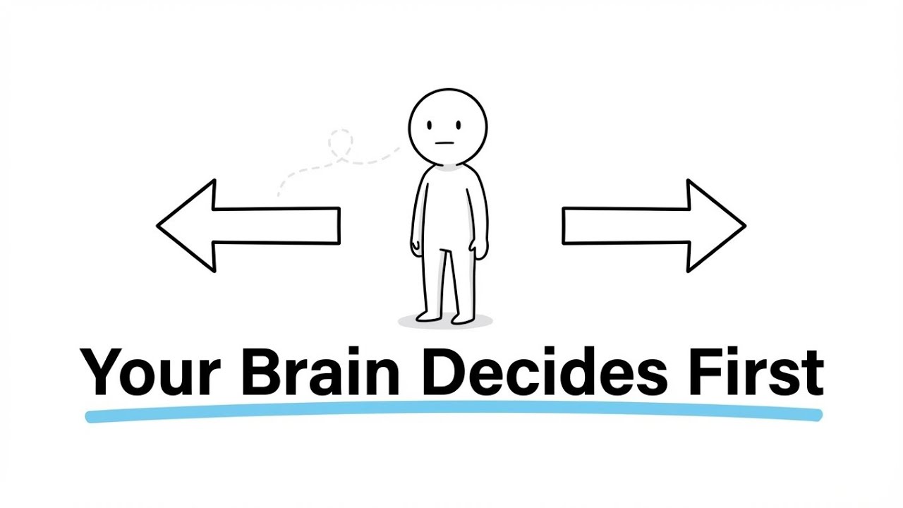 One Way Your Brain Makes Choices Without You Psychology Explains
