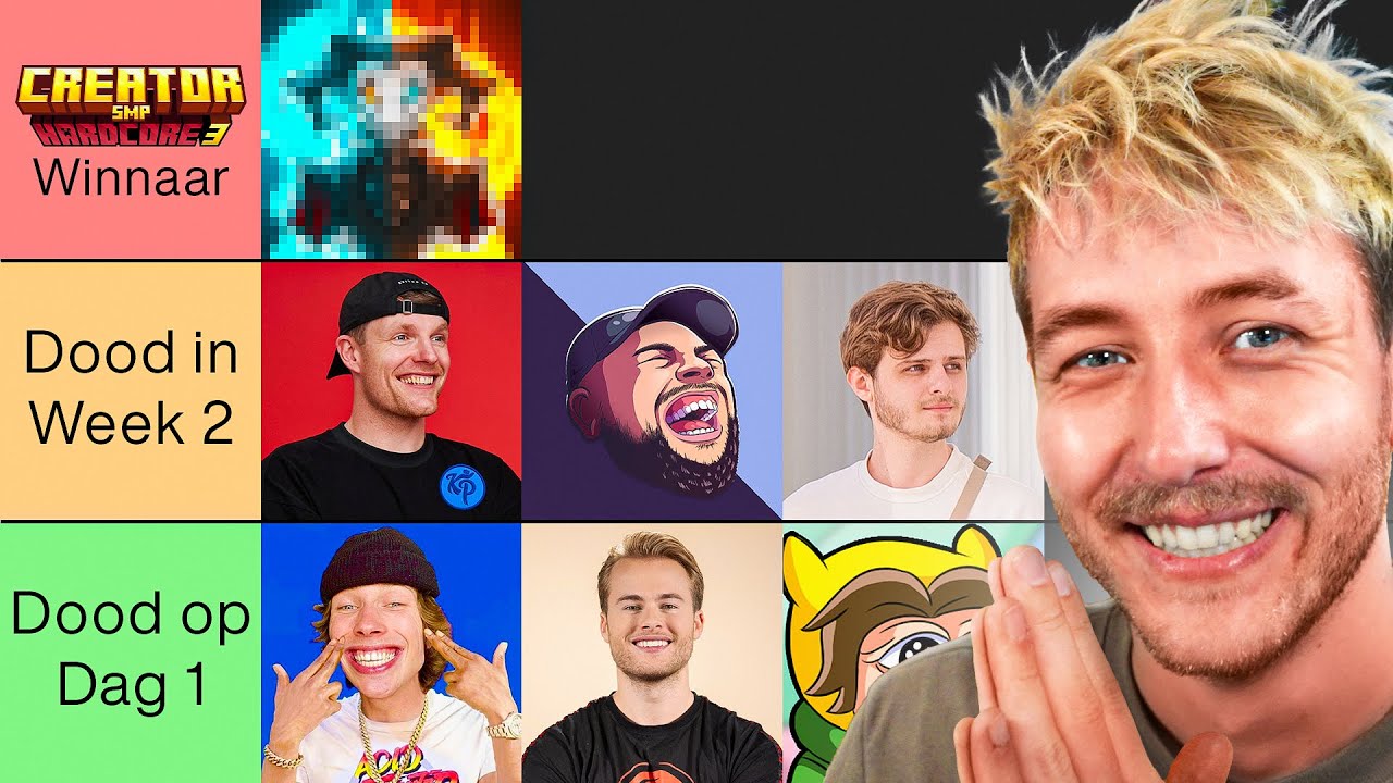 CREATORSMP HARDCORE 3 TIERLIST!
