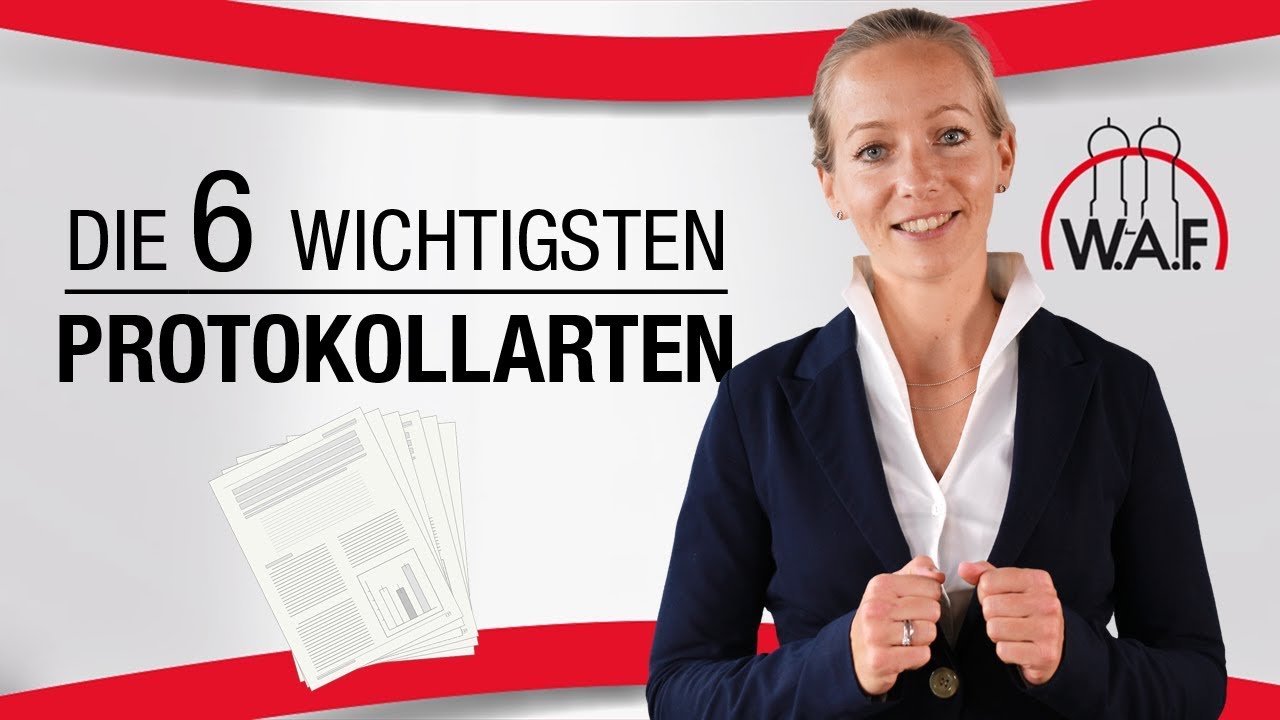 Die 6 wichtigsten Arten von Protokollen für Schriftführer des Betriebsrats | Betriebsrat Video