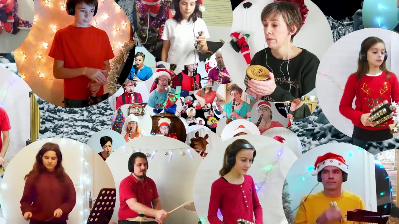 Les musiciennes et musiciens jouent Noël V2