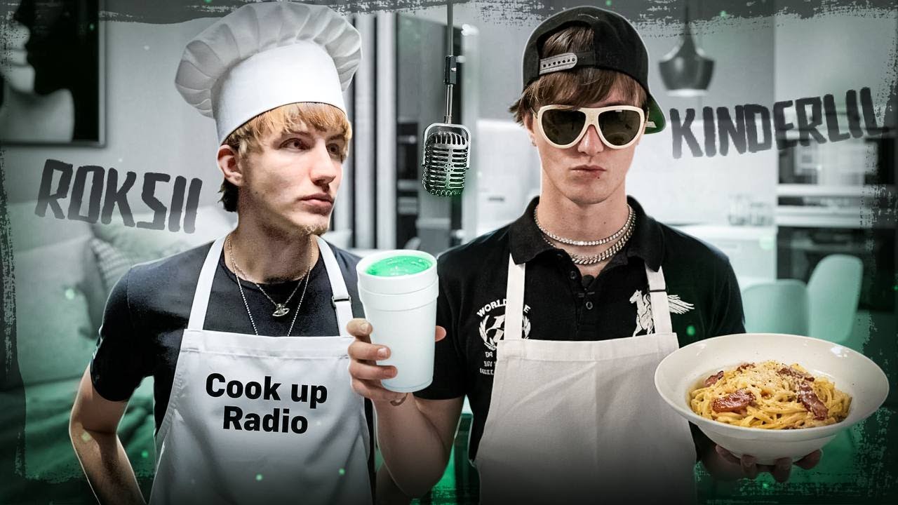 Kinderlil Готовит Пасту ft. Roksii на Cook Up Radio