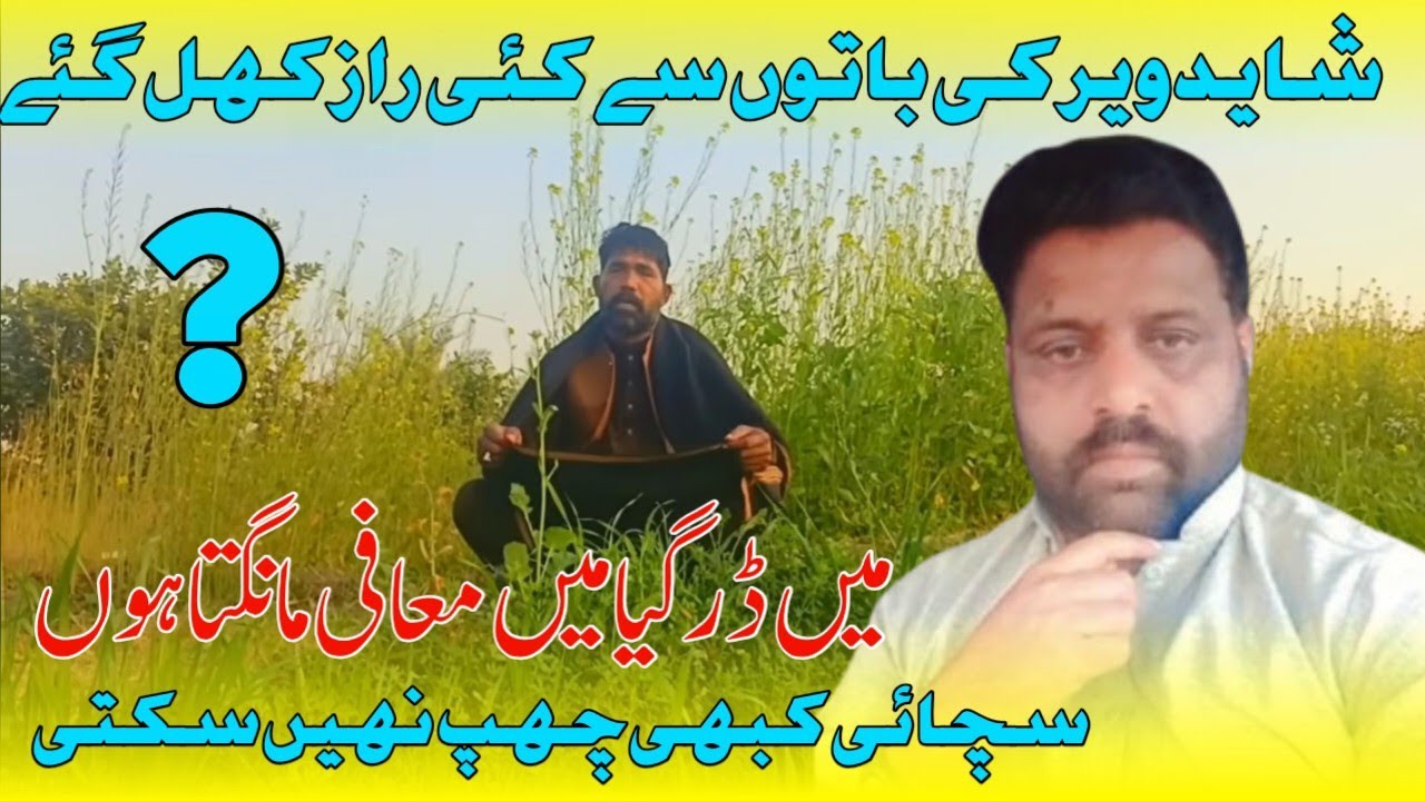 شاید ویر کی باتوں سے کئی راز کھل گئے