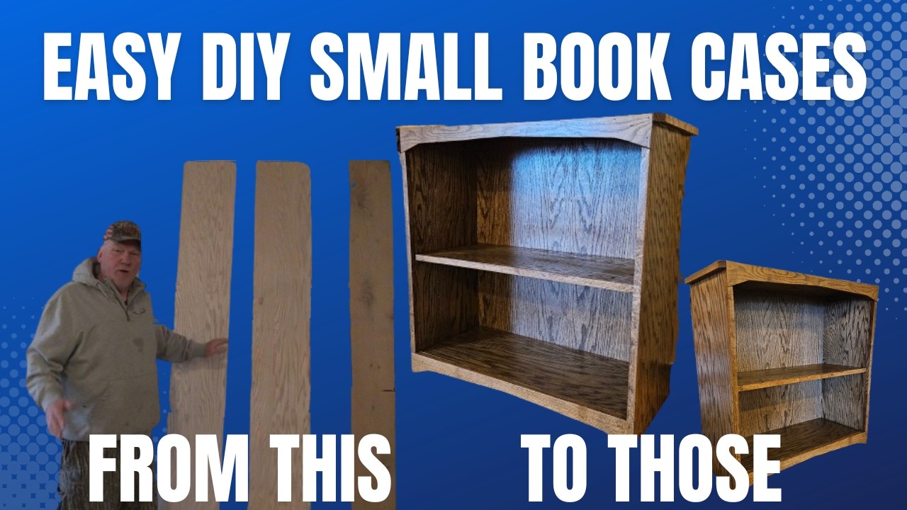 DIY Small Book Case Build