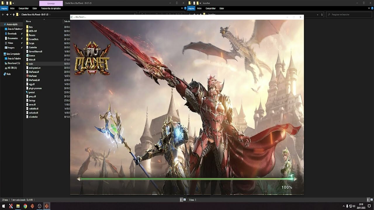 Como atualizar o Launcher