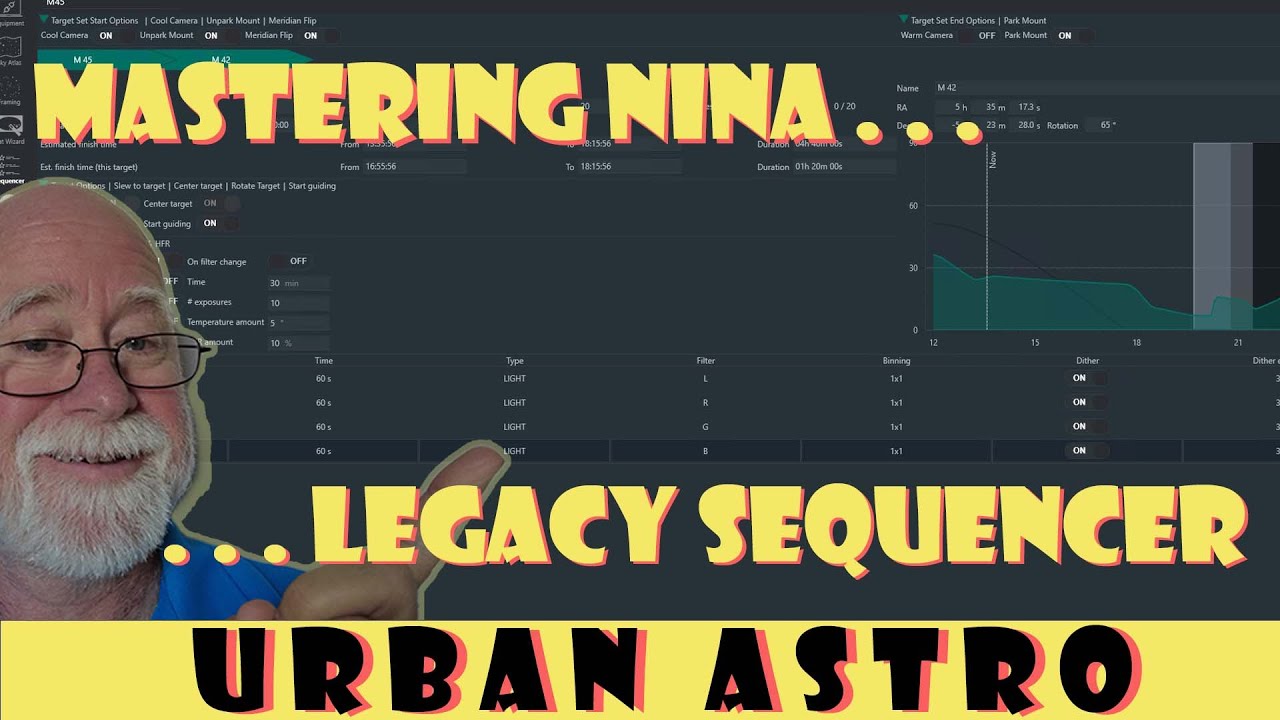 Mastering NINA . . . The Legacy Sequencer