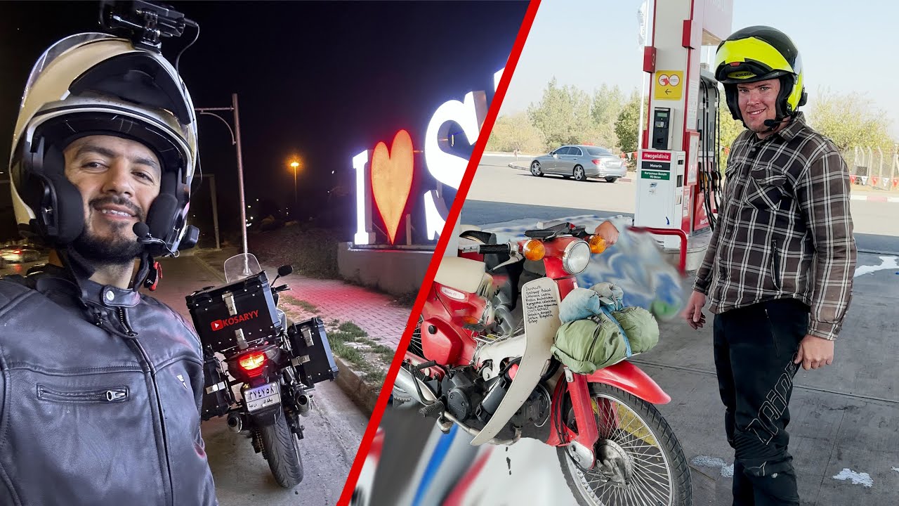 بەرەو سلێمانی گەڕامەوە ئەم گەنجەم بینی بەو ماتۆڕە بچوکە