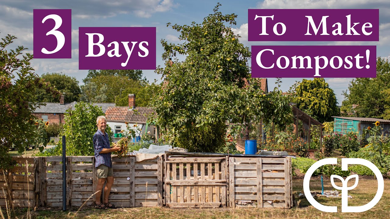 4 Compost Heaps in 3 Bays, ready in 6 to12 months