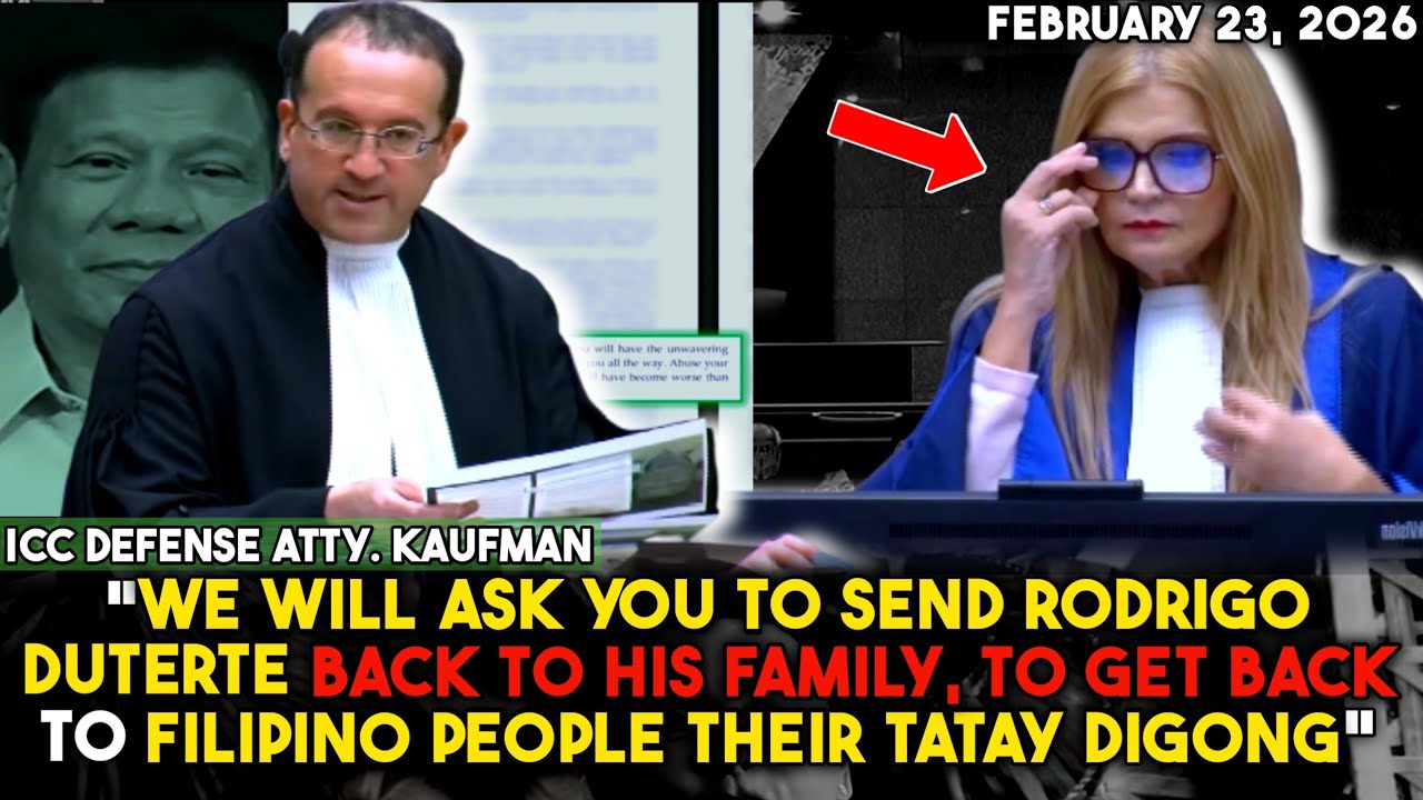 BRAVO ATTY KAUFMAN SOBRANG GALING! ICC JUDGE NA SPEECHLESS LAWYER NI FPRRD | EVIDENCE BASE ORGANIZE!