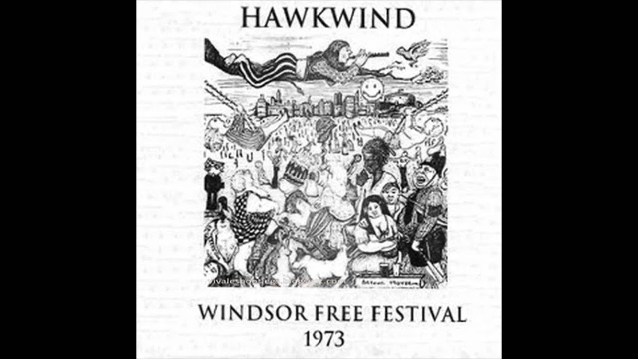 Hawkwind - 25th August, 1973, Windsor Free Festival