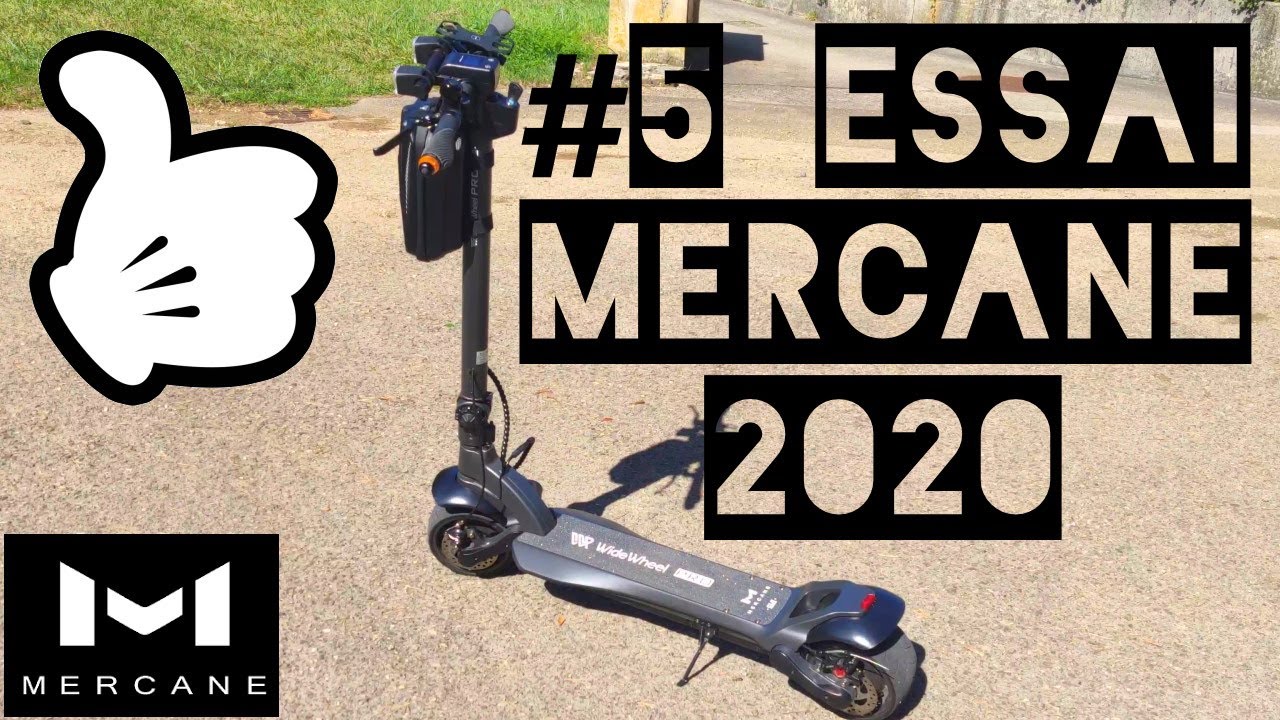 [Essai] Mercane WideWheel Pro 2020 CLE : une trott au top !