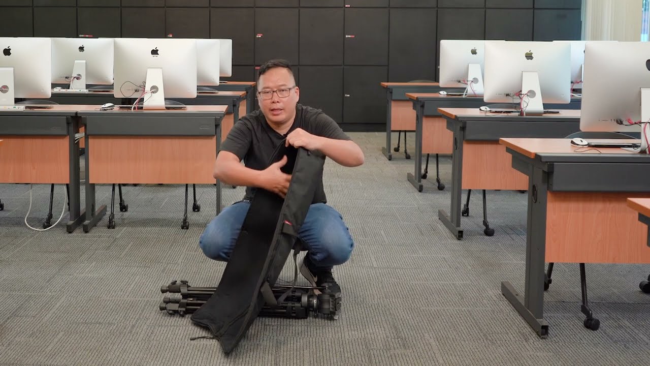 Setting Up Libec TH-Z Tripod