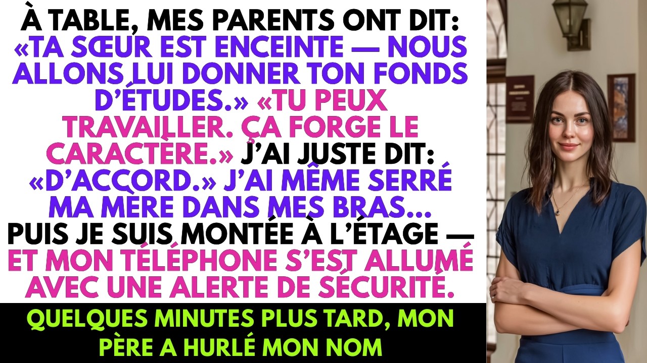 Mes Parents Ont Donné Ma Bourse De 92K€ À Ma Sœur — 8 Ans Plus Tard Ils M'ont Supplié