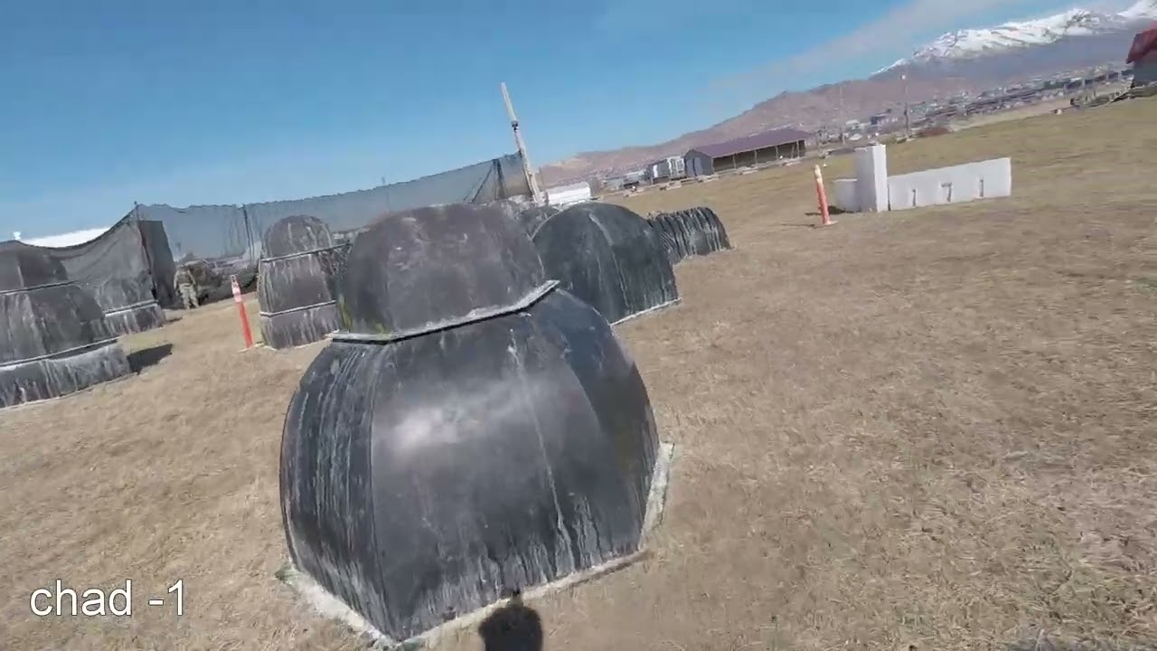 Head Rush 3v3 Paintball practice
