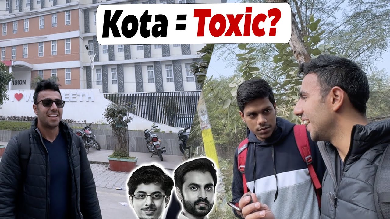 My First Day in Kota! More Toxic than Kota Factory? Hostel Tour!