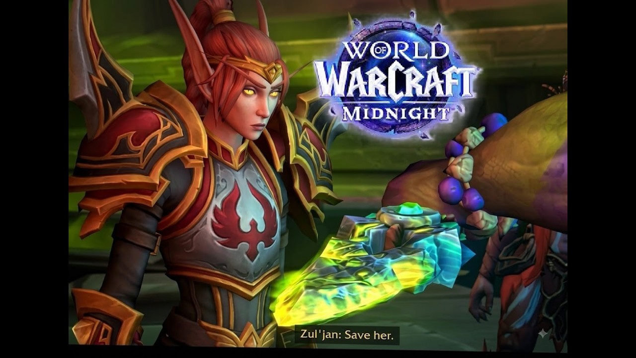 WoW Midnight: Предательство Зул'джином Малакрасса &mdash; синематик