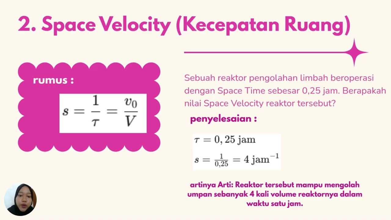 space time,space velocity,residence time by sanda farsa