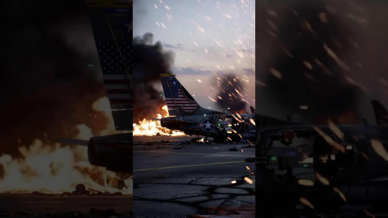 Iran Launches Missile Strike on US Airbase in Qatar | Ultra-Realistic War Simulation #iranmilitary