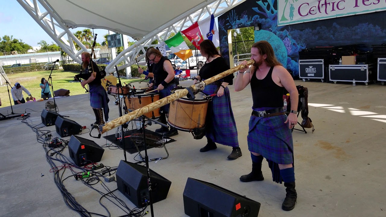 Albannach at Florida Keys Celtic Festival, 2019