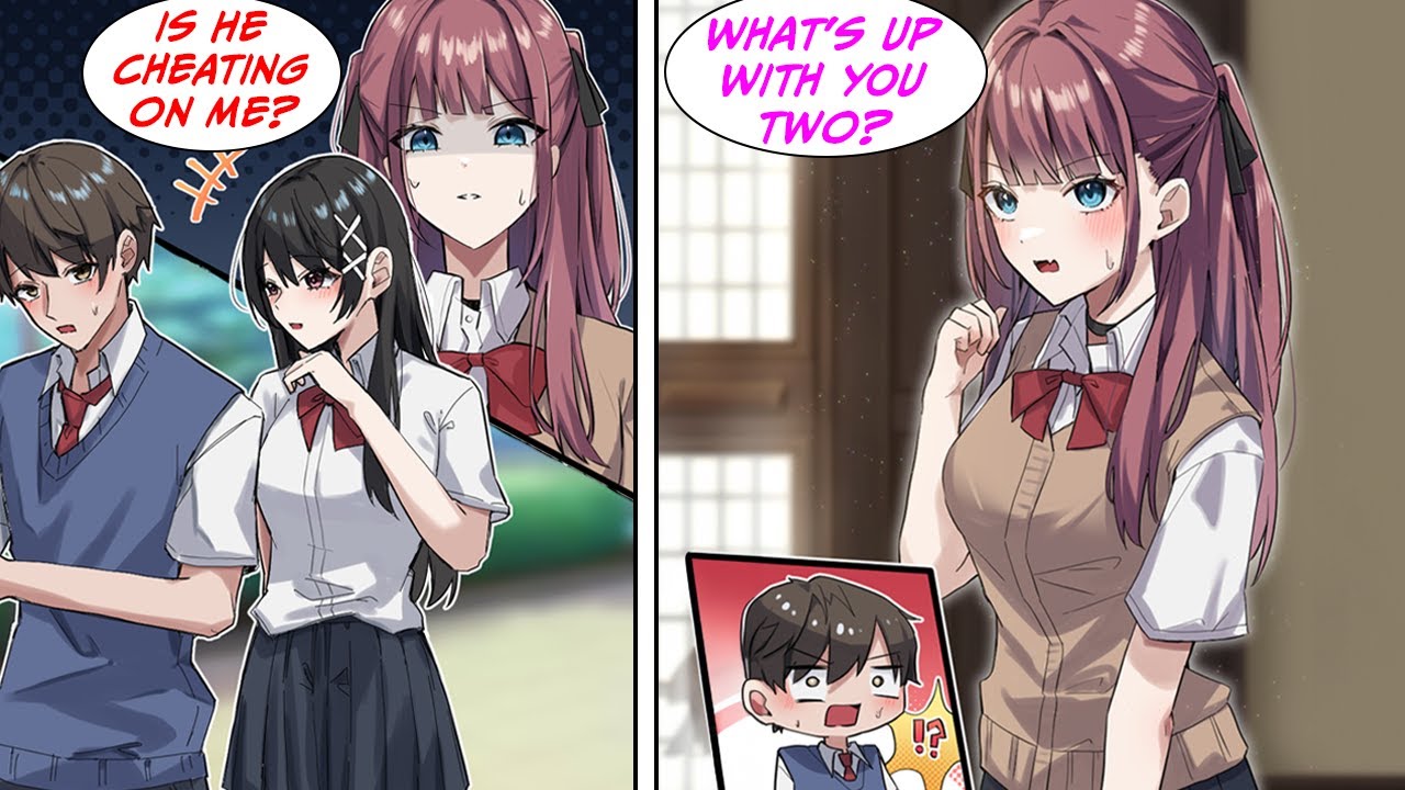 [Manga Dub] My girlfriend sees me going to another girl's house and thinks I'm cheating [RomCom]