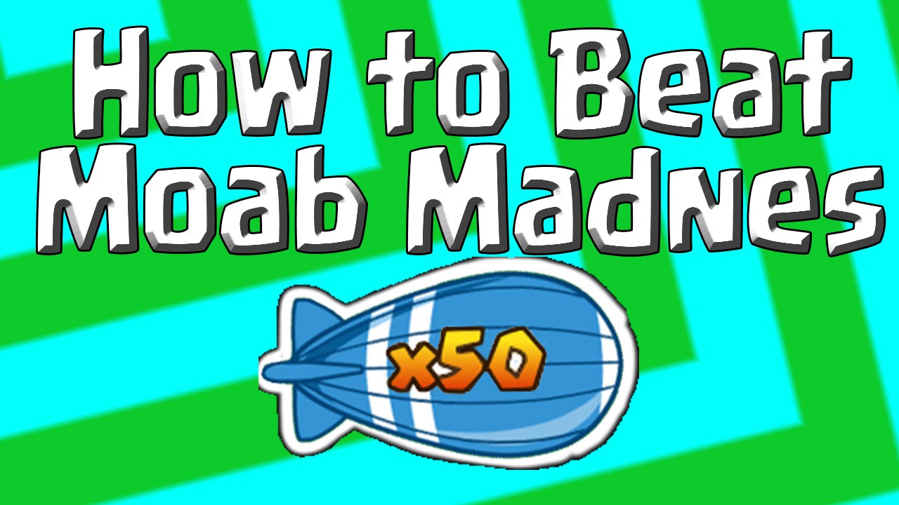 Bloons TD 5 - MOAB Madness! - How to beat this Special Mission Easily!