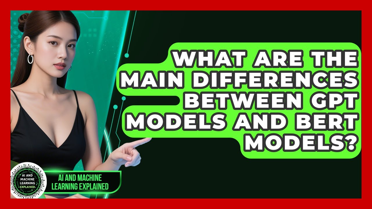 What Are the Main Differences Between GPT Models and BERT Models?
