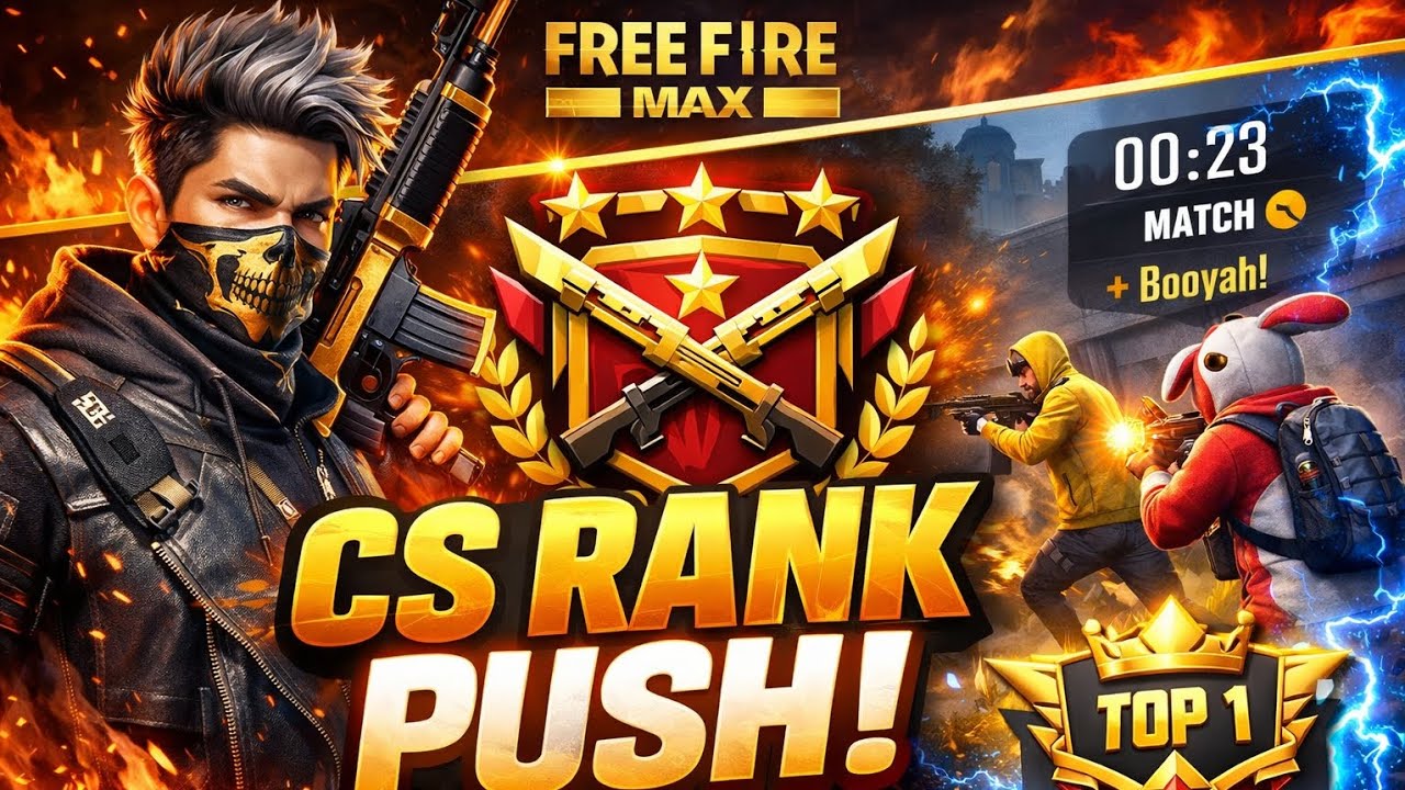 FREE FIRE MAX CS-RANKED VIDEO