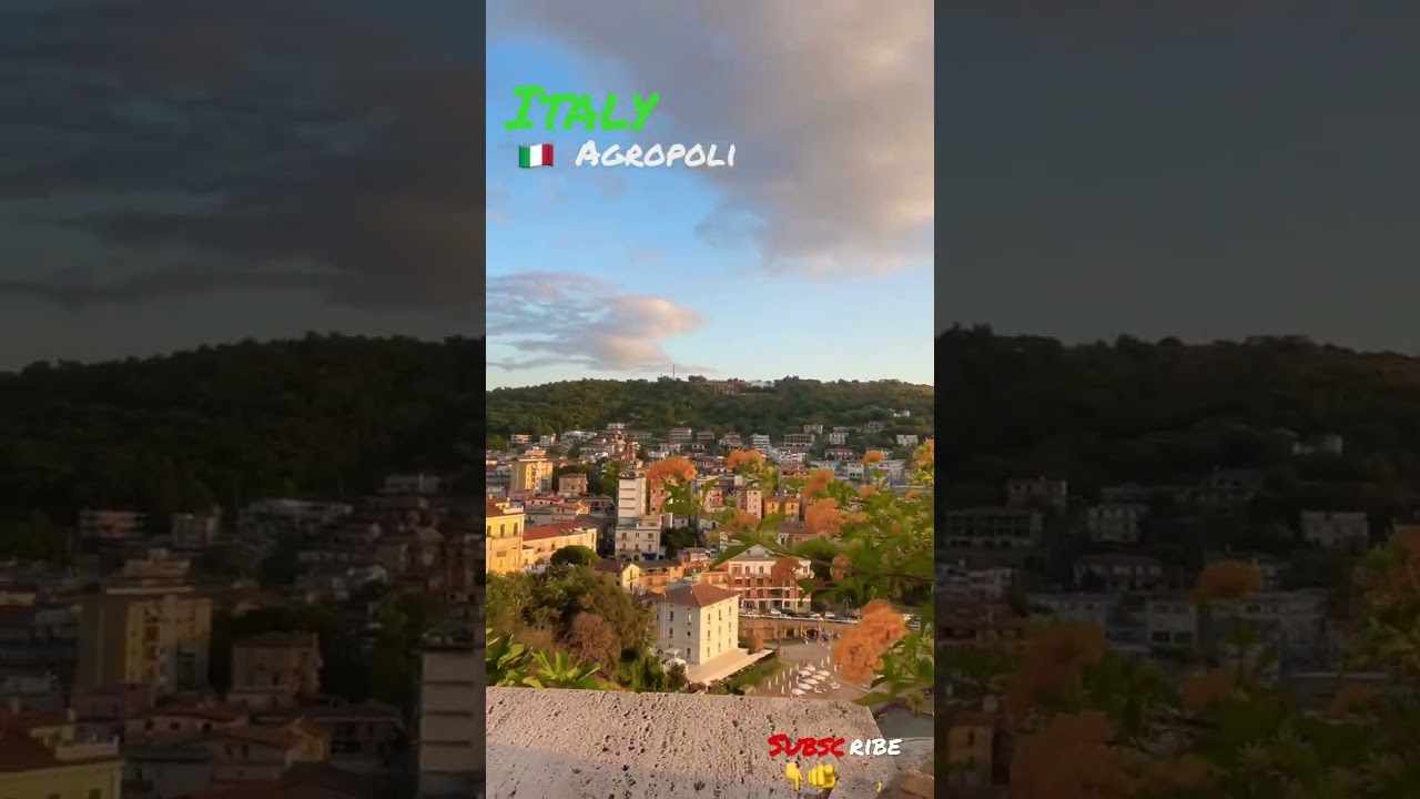 Travelling in Italy Agropoli 🇮🇹❤️ #italy #napoli #summer #tranding #video #agropoli #lover #beach