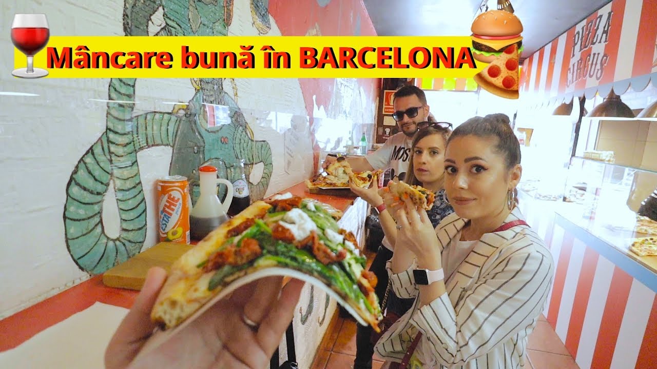 Unde mănânci bine în Barcelona? (tapas, pizza, sangria, burgeri)