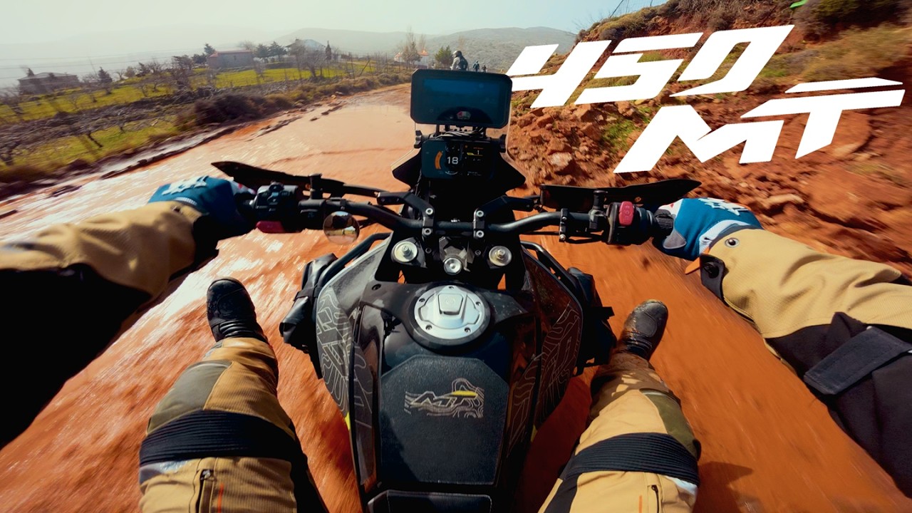 CF Moto 450MT | Off Road Ride | Full Exhaust System Sound Only