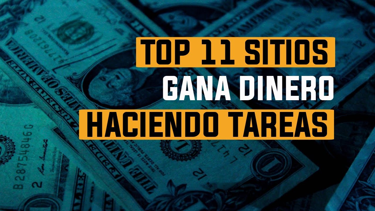 GANA dinero haciendo TAREAS y MICROTAREAS: 11 MEJORES PLATAFORMAS en 2025