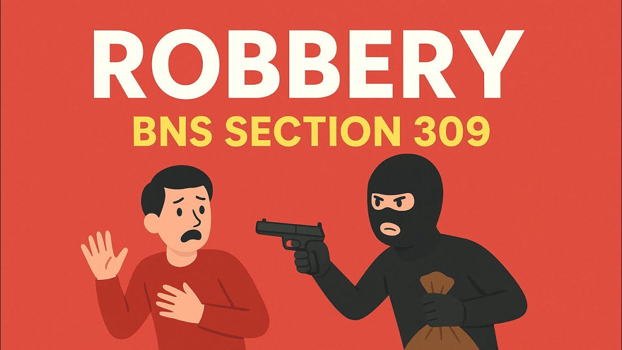 Robbery in 2 Minutes | BNS 309 and IPC 390 Explained with Examples&rdquo;