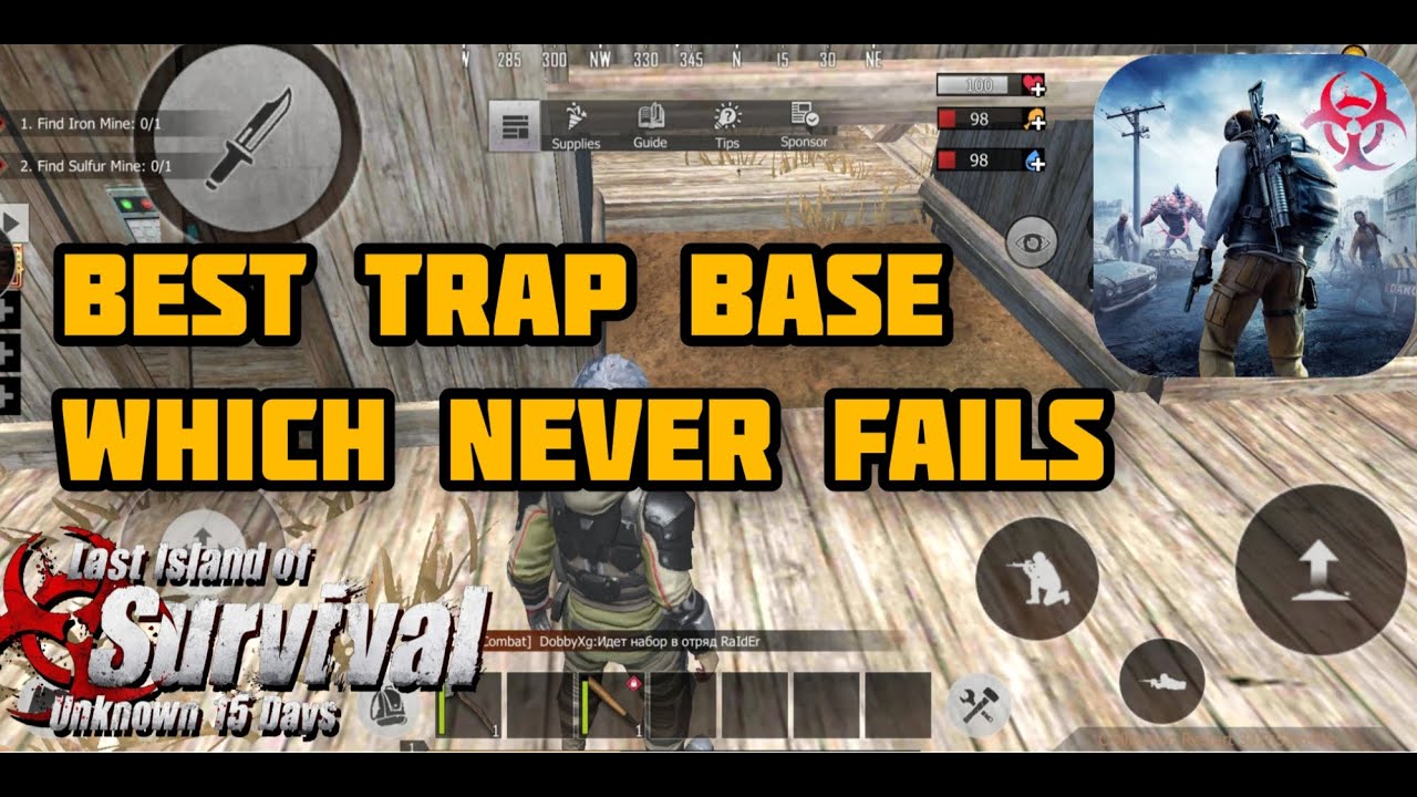 BEST TRAP BASE - LAST ISLAND OF SURVIVAL