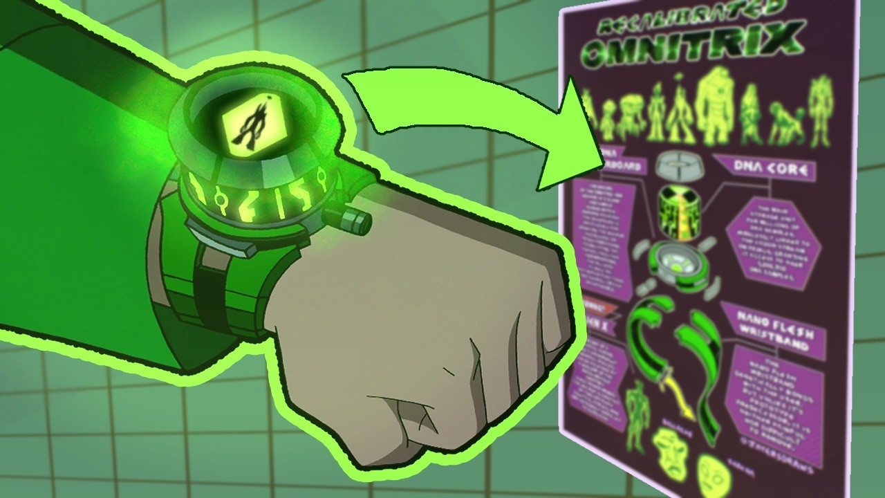 How the RECALIBRATED OMNITRIX really works - Fan Theory