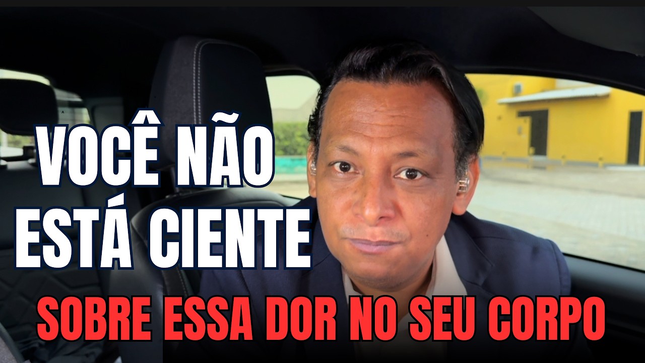 essa dor no seu CORPO QUER TE adoecer com ISSO