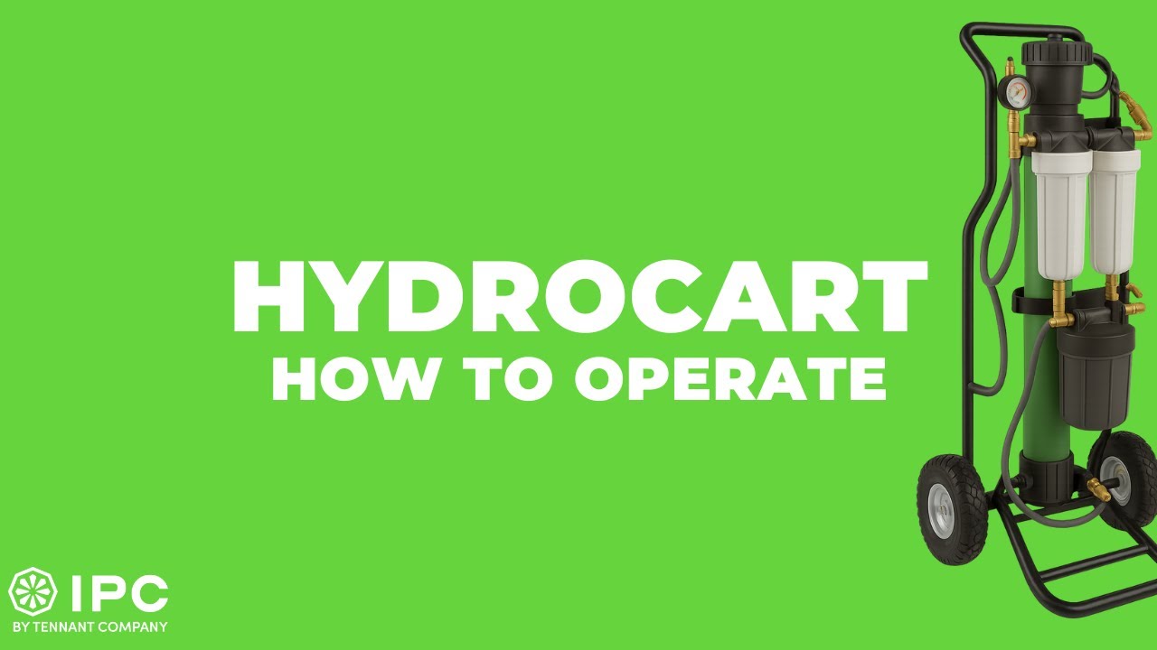 Hydrocart | Operation Video | IPC by Tennant Company