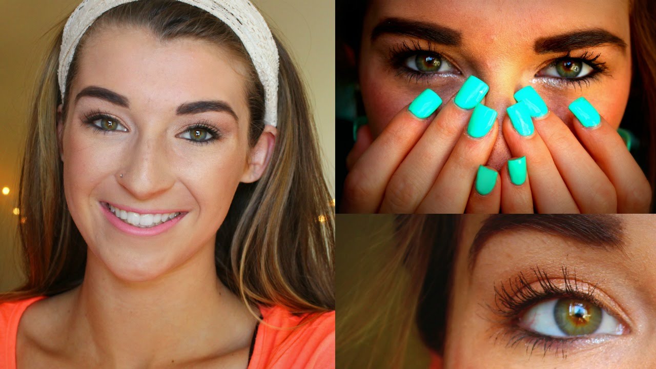 Spring / Coral Makeup Tutorial!