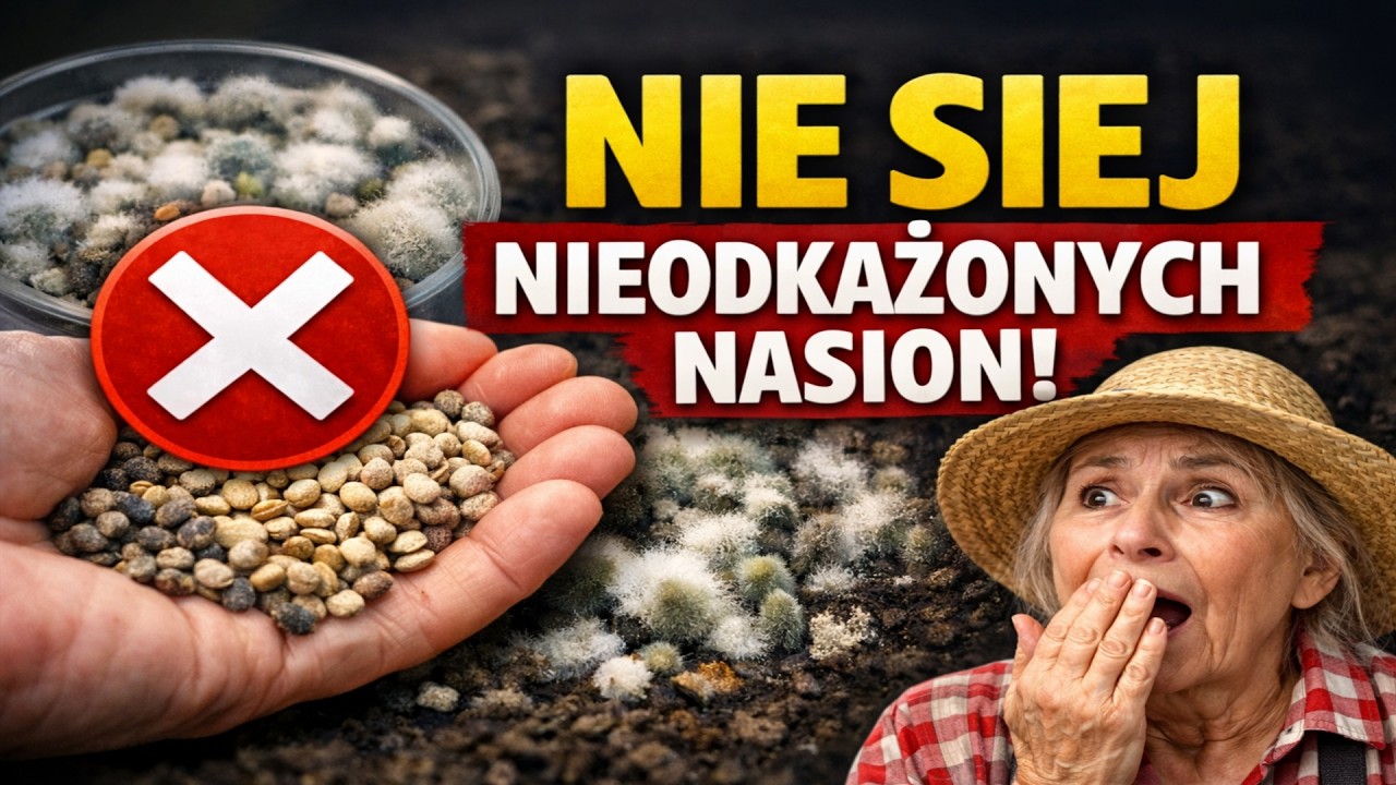 NIE WYSIEWAJ nasion, dopóki tego nie obejrzysz! Oto 12 genialnych sposobów na odkażanie i ochronę p