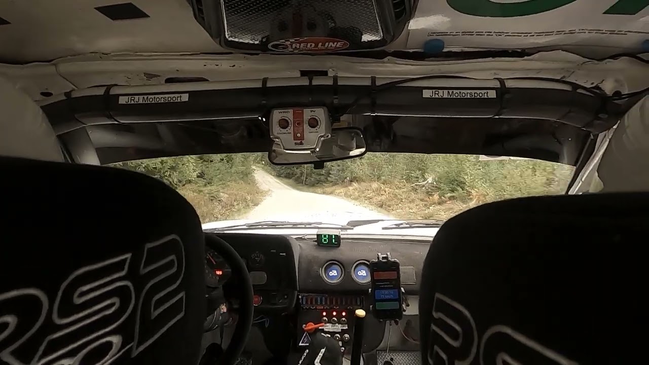 Rally Bergslagen 2025 I SS3 I Bockhammar I Johan Jansson & Johan Andersson I Opel Ascona B