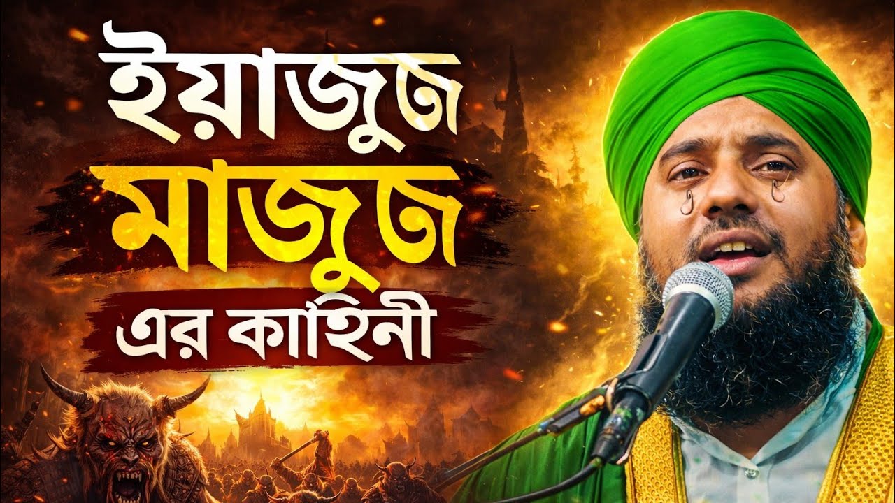 ইয়াজুজ মাজুজের ভয়ংকর ঘটনা 😨 ২০২৬ আপডেট | Maulana Aminuddin New Viral Waz💥 Aminuddin New Bayan#waz 