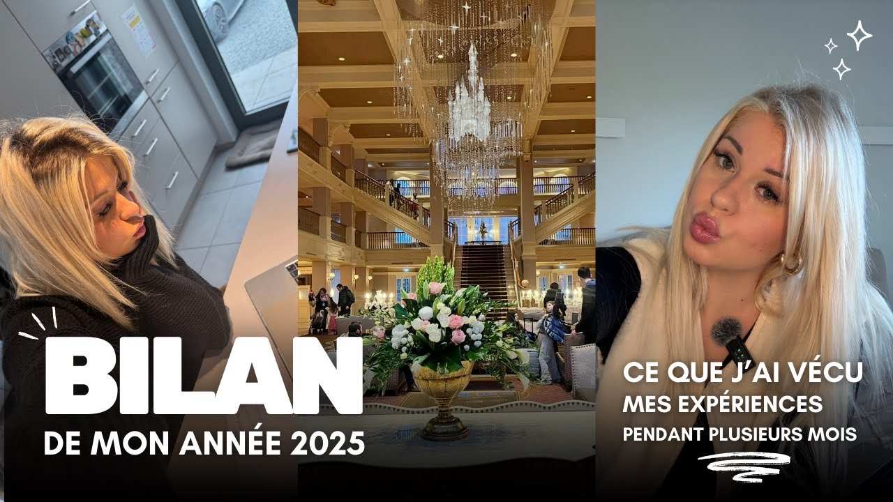 BILAN DE MON ANNEE 2025 | Le meilleur et le pire de ce que j'ai vécu cette année !