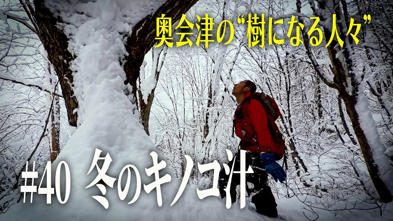 【奥会津の“樹になる人々”】 #40 冬のキノコ汁