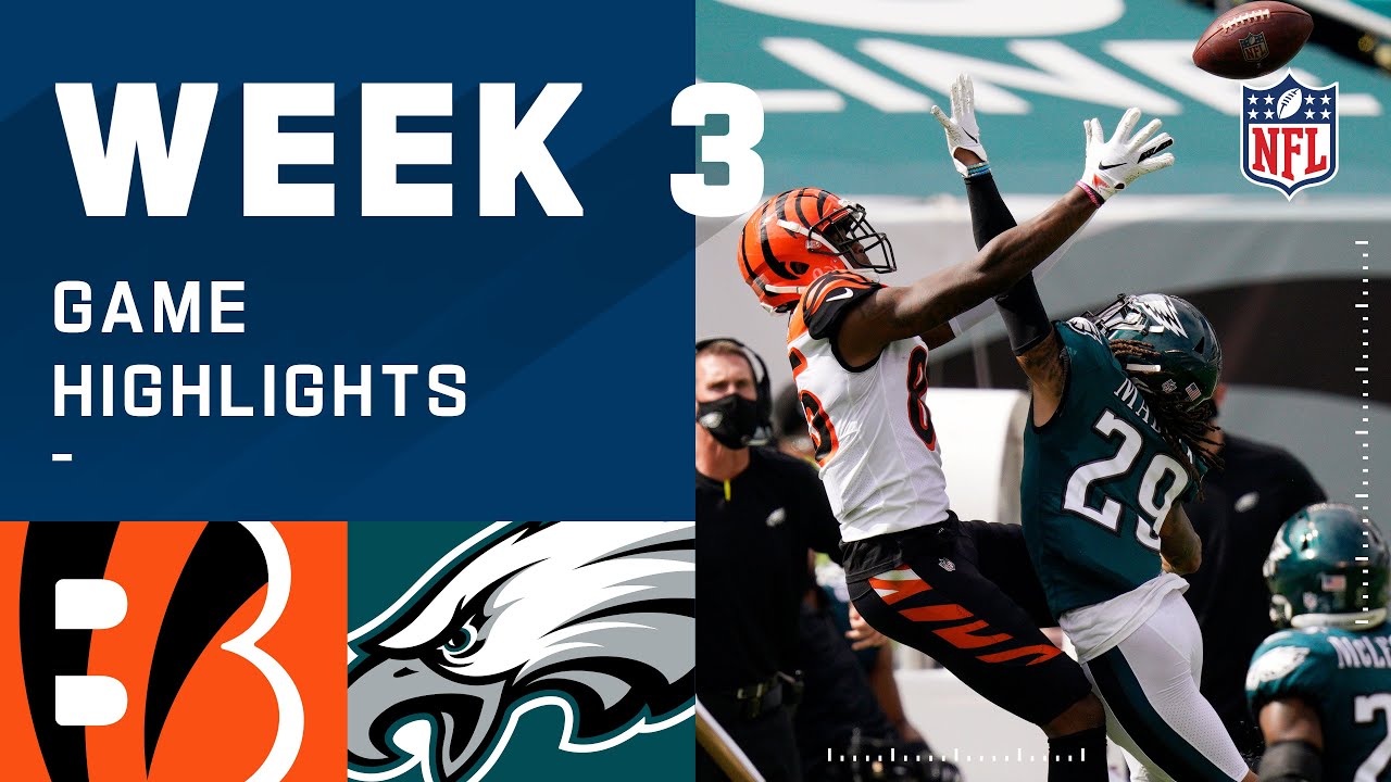 Bengals vs. Eagles Week 3 Highlights | NFL 2020