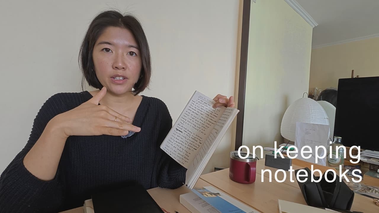 how my notebooks (and how i write in them) have evolved over time