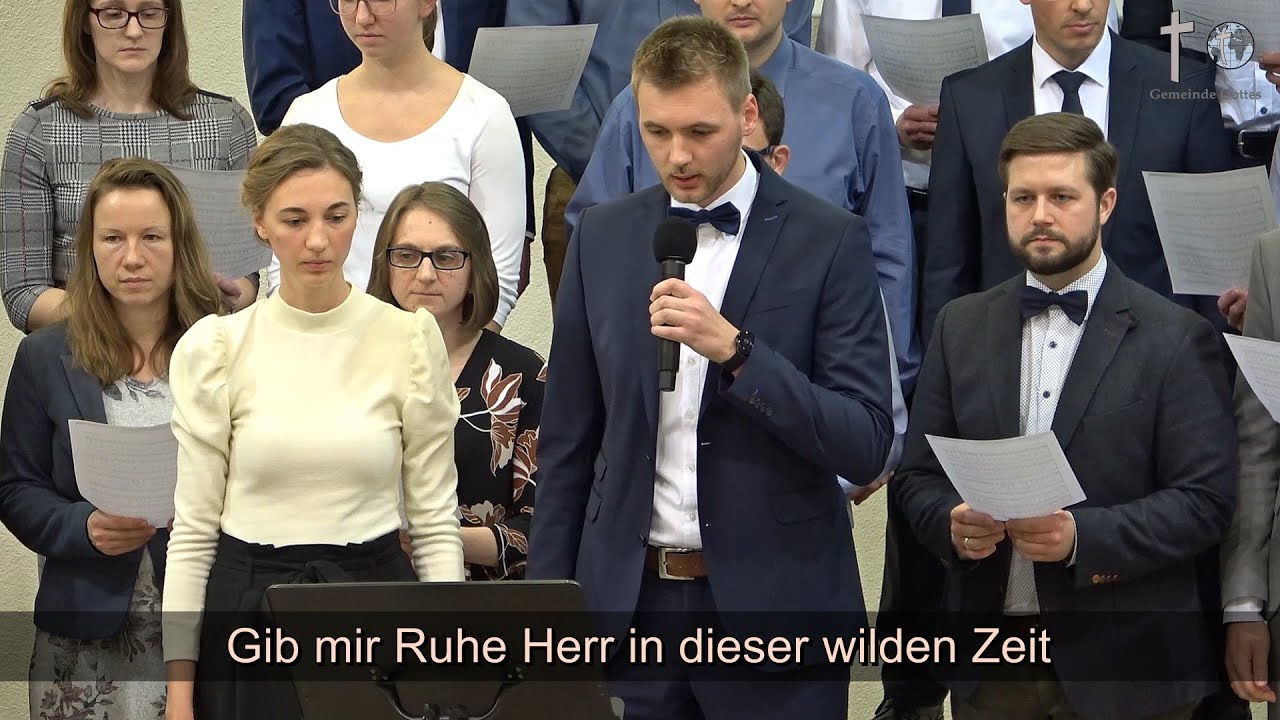 Gib mir Ruhe Herr in dieser wilden Zeit